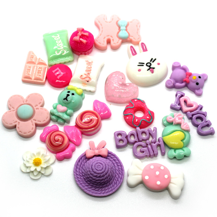 mixed slime charms