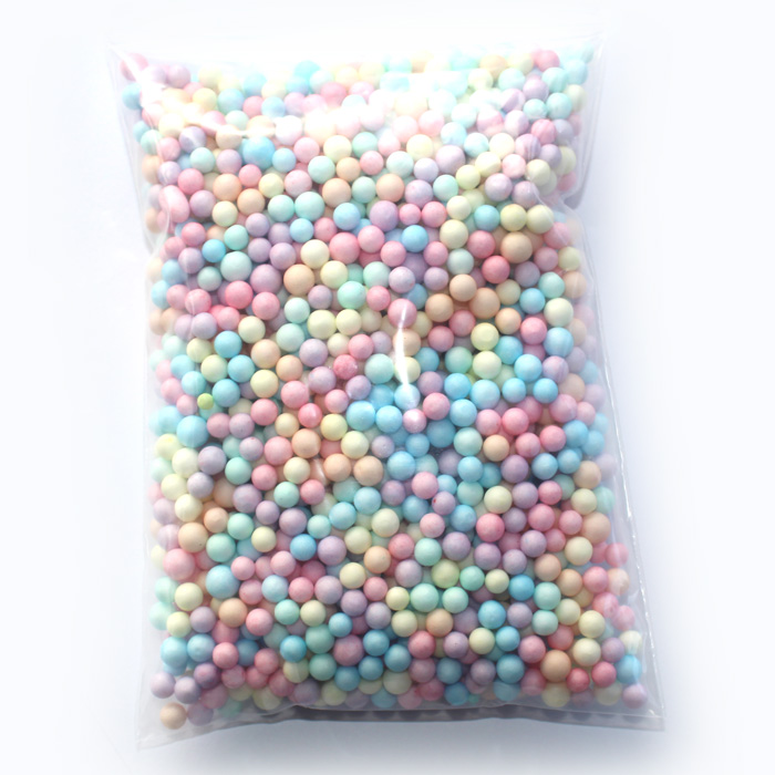 big pastel foam beads