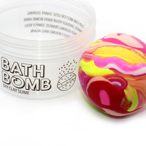 Bath bomb diy clay slime