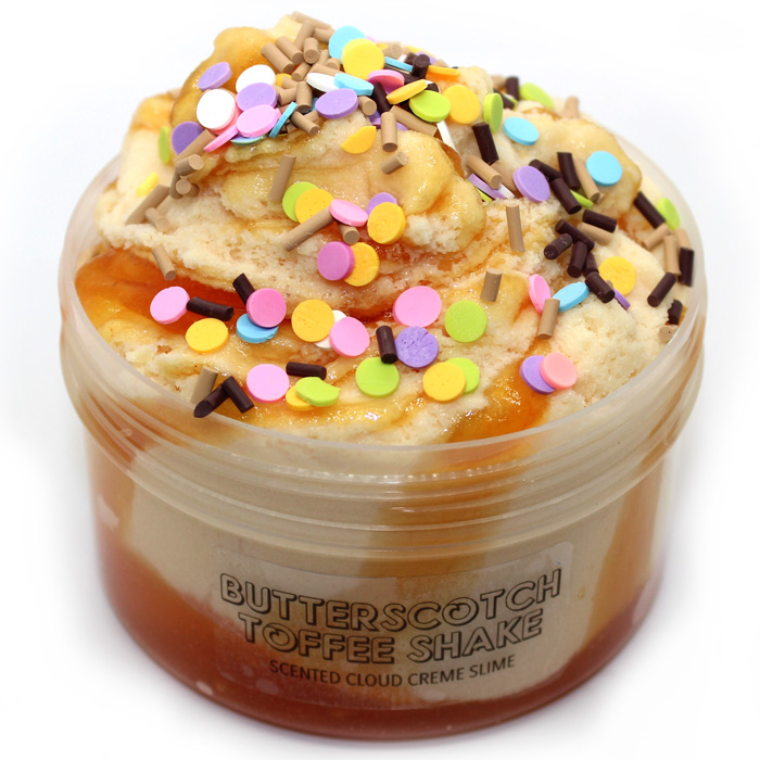 Butterscotch Toffee Cloud Creme Slime