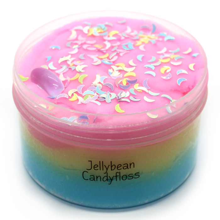Jellybean Candyfloss Cloud slime
