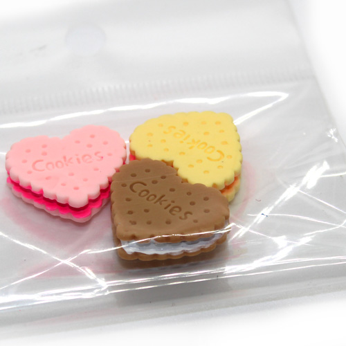 Cookie Wafer charms 3pc