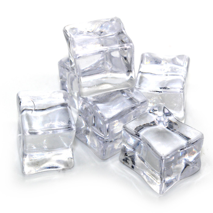 Ice cube Charms 5pc