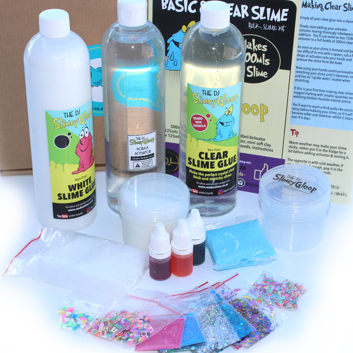 Basic and Clear DIY Slime kit
