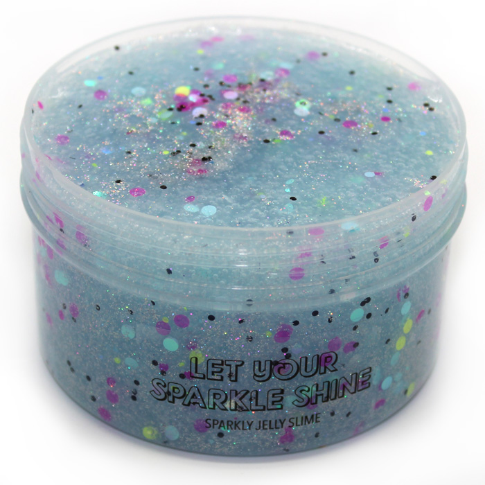 Let your sparkle shine jelly slime