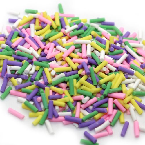 Pastel sprinkles for slime