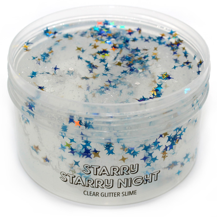 starry starry night clear slime