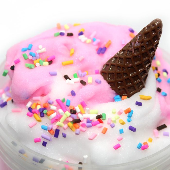 Soft serve Icecream cone scented icing slime