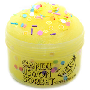 Candy Lemon sorbet scented Jelly Slime