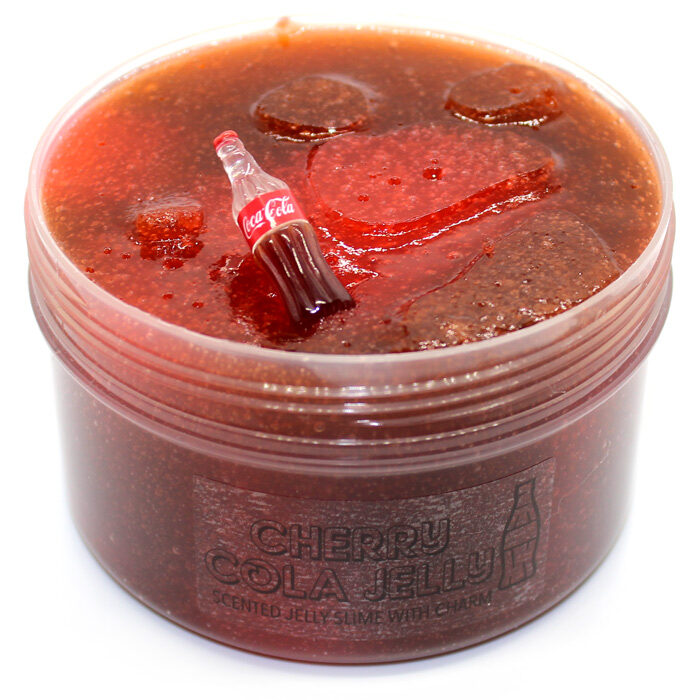 Cherry Cola scented Jelly slime