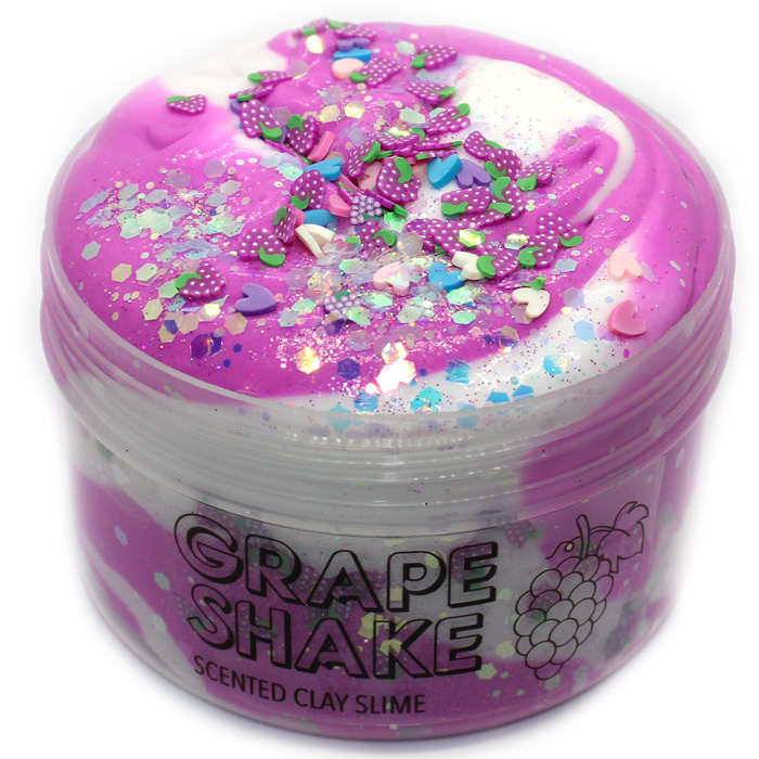 grape shake clay slime