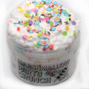 Marshmallow party crunch scented floam Slime