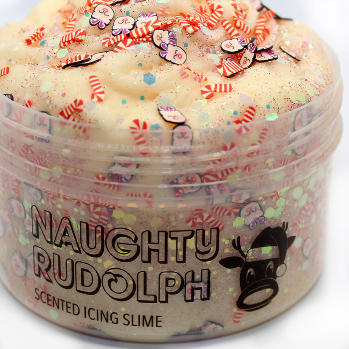 Naughty Rudolph scented icing slime