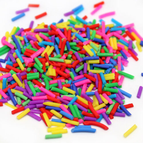 Bright candy sprinkles for slime