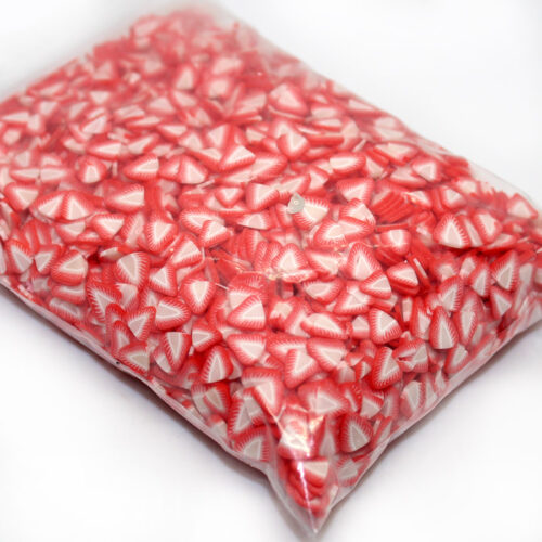 Strawberry slice fimo slices for slime