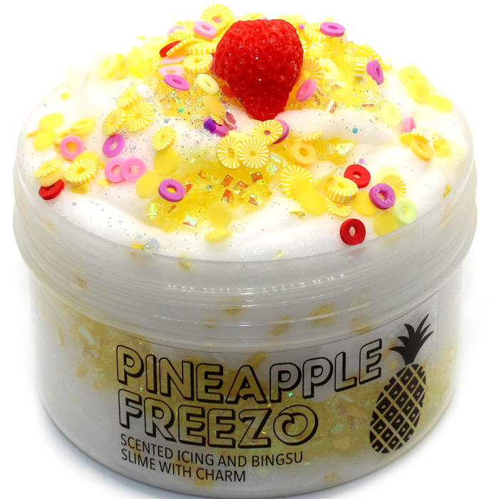 Pineapple freezo scented icing slime