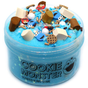 Cookie monster scented icing slime