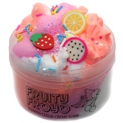 Fruity froyo cloud creme slime scented