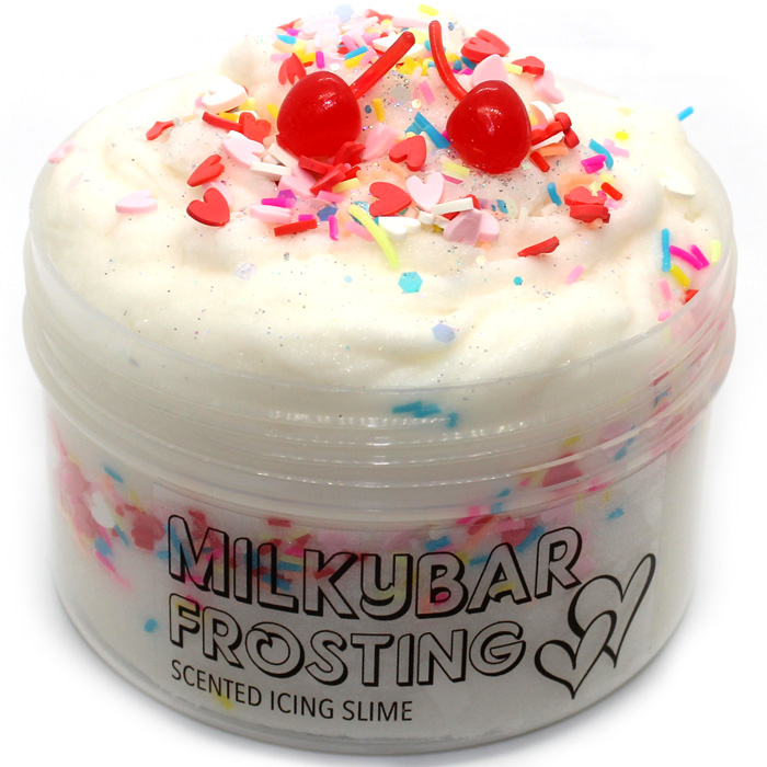 Milkybar frosting scented icing slime
