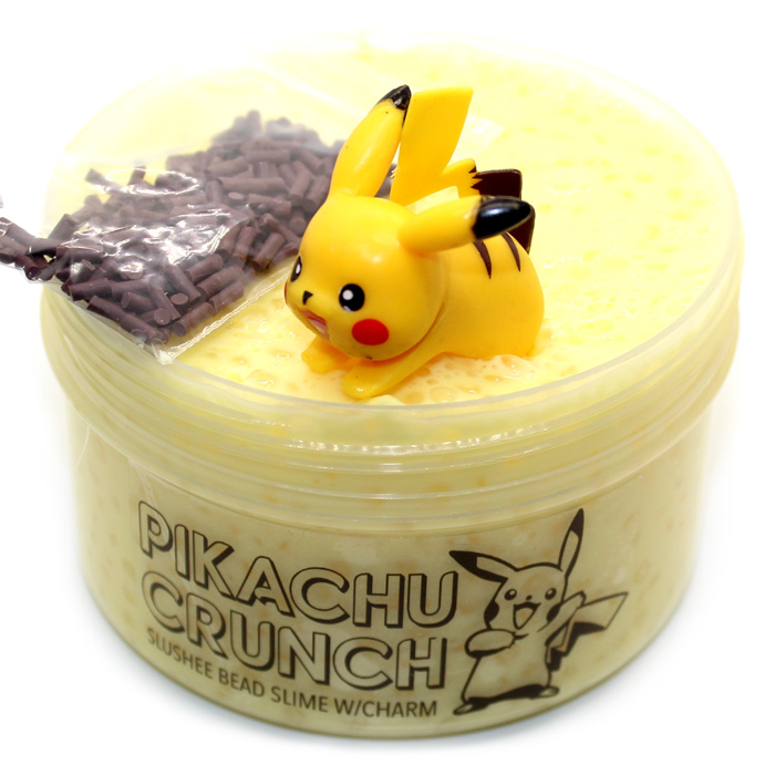Pikachu crunch slushee slime