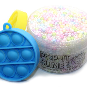 Pop-it floam slime with fidget toy
