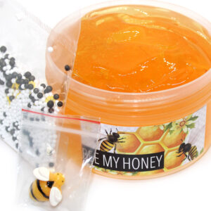 Bee my Honey scented clear slime