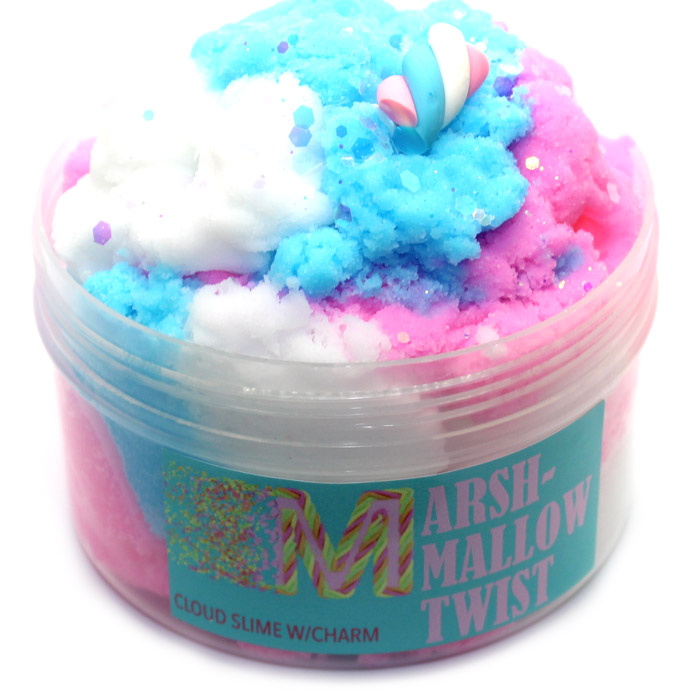 Marshmallow Twist Cloud Slime