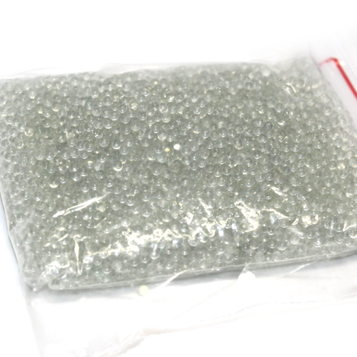 Clear glass beads for slime