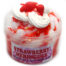 Strawberry meringues scented diy cloud creme slime
