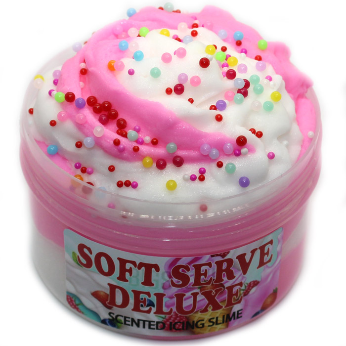 Softserve deluxe scented icing slime