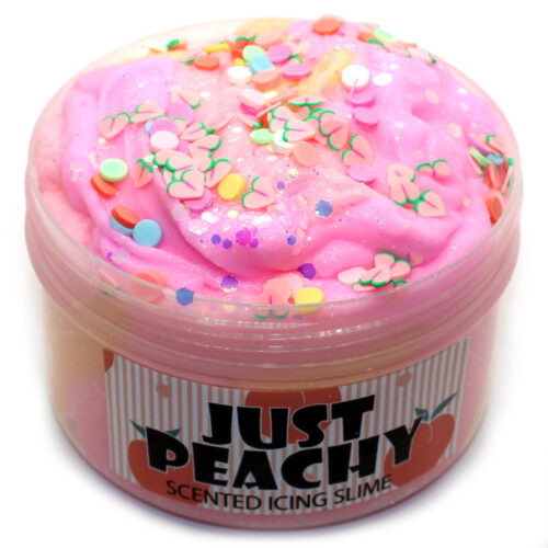 Just peachy scented icing slime