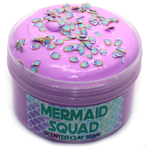 Mermaid squad scented clay slime