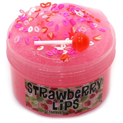 Strawberry lips scented Jelly Slime
