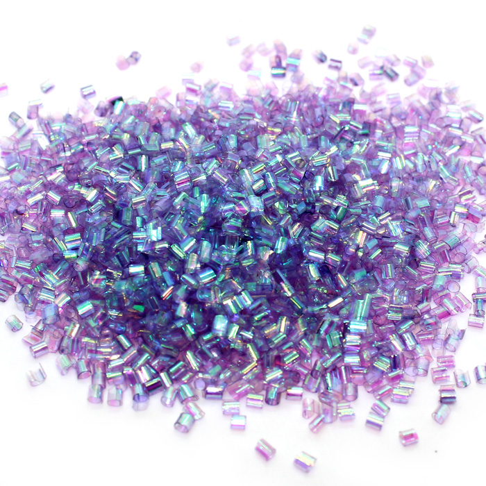 Purple iridescent Bingsu Beads