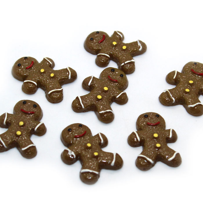 Gingerbread man Charms 15pcs