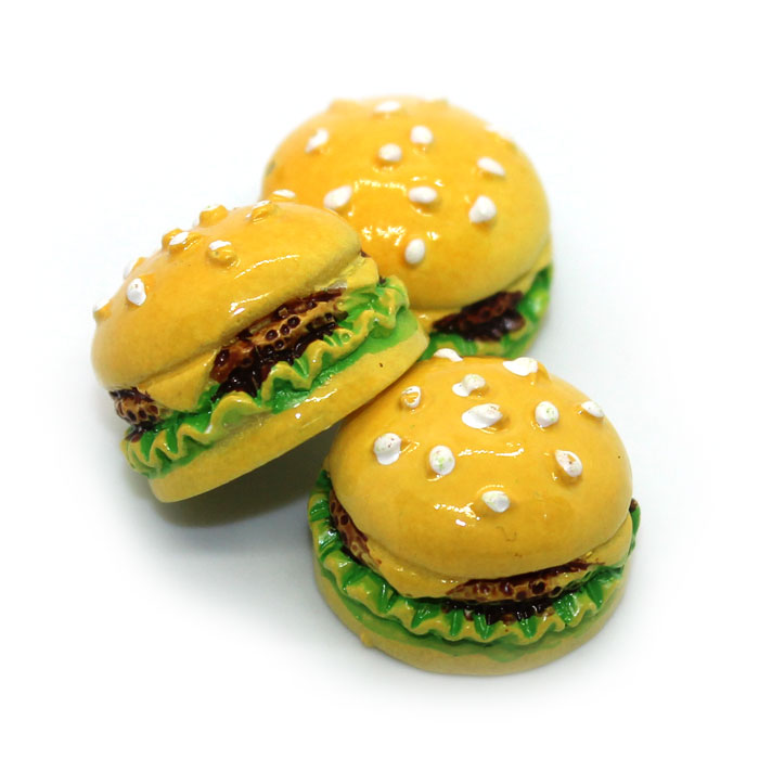 Hamburger charms