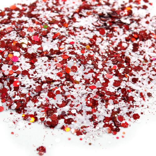 Chunky Christmas glitter mix 50g