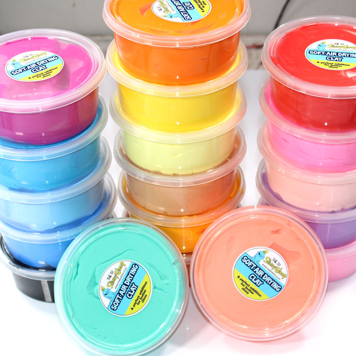 Soft air drying clay for slime 100g