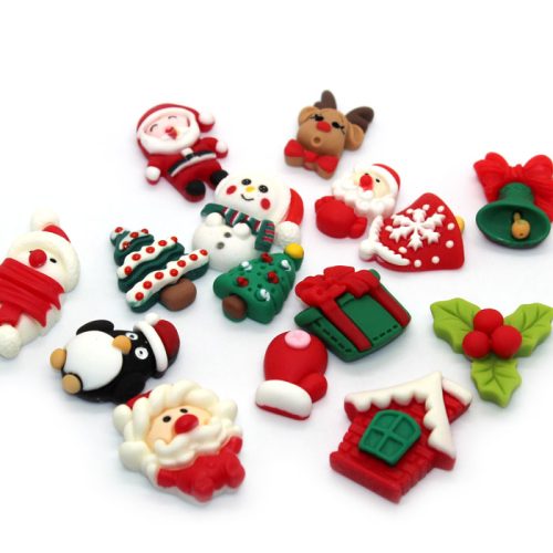 Christmas time charms for slime