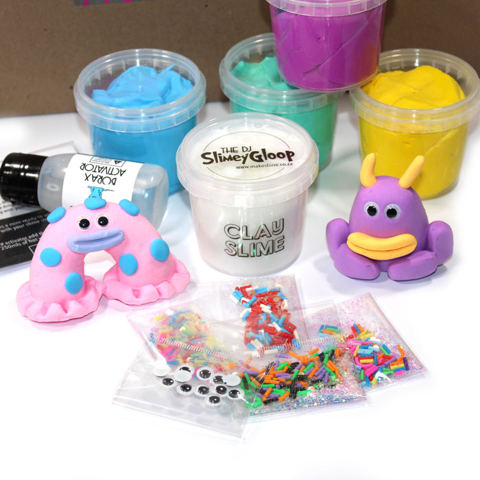 Glam my slime diy clay monster 10pc
