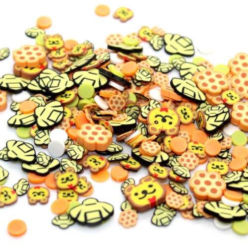 Honey bee fimo mix