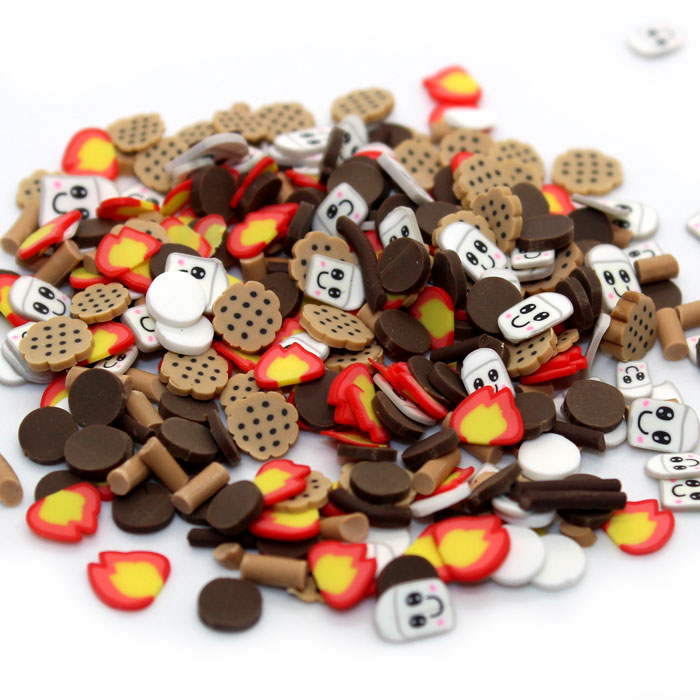 S'mores fimo slice mix
