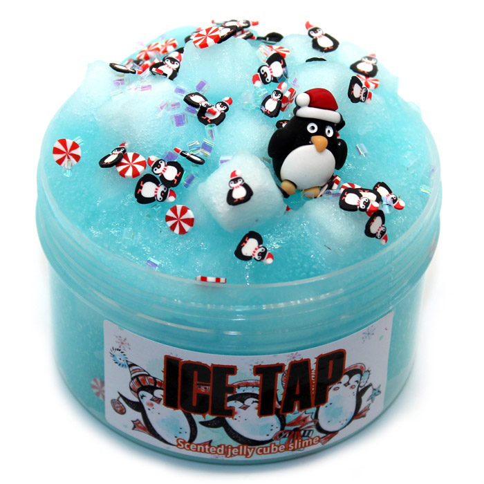 Ice tap scented jelly cube slime