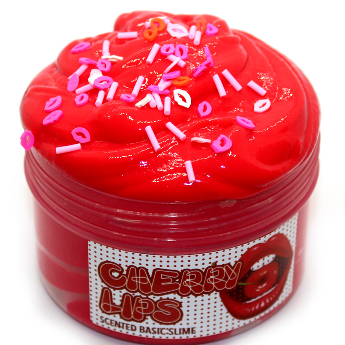 Cherry lips scented basic Slime