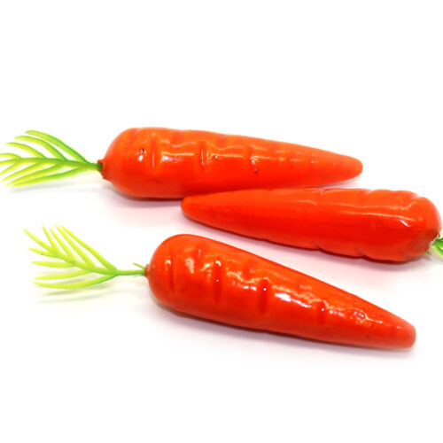 Large carrot charms