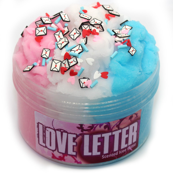 Love letter scented icee slime