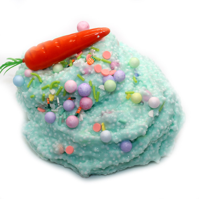 Bunny bait snack mix scented crunch slime