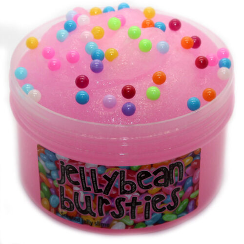 Oh Lollipop clear glitter slime