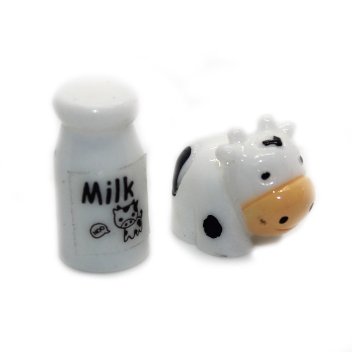 Milk and cow charms