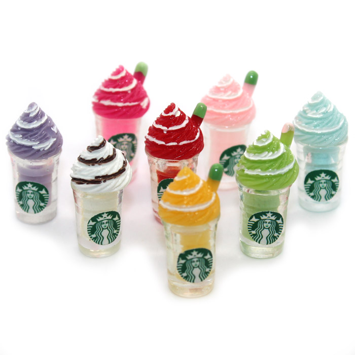 Starbucks frappuccino shake charms